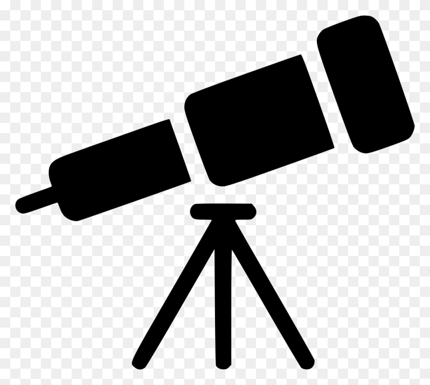980x870 Телескоп Значок Телескопа, Освещение, Штатив, Прожектор Hd Png Скачать