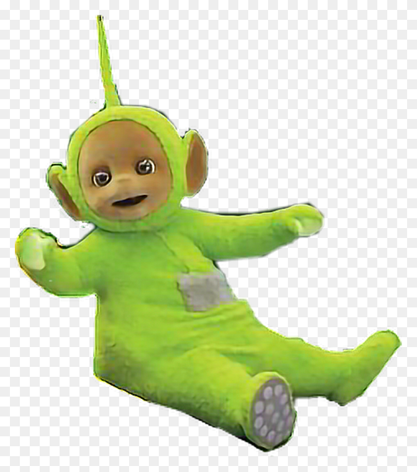 1024x1172 Teletubbies Dipsy Freetoedit Transparent Dipsy Teletubbies, Toy, Green, Plush HD PNG Download