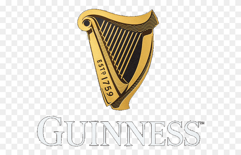 584x479 Tell The Story Of The Guinness Harp Emblem, Musical Instrument, Text, Leisure Activities HD PNG Download