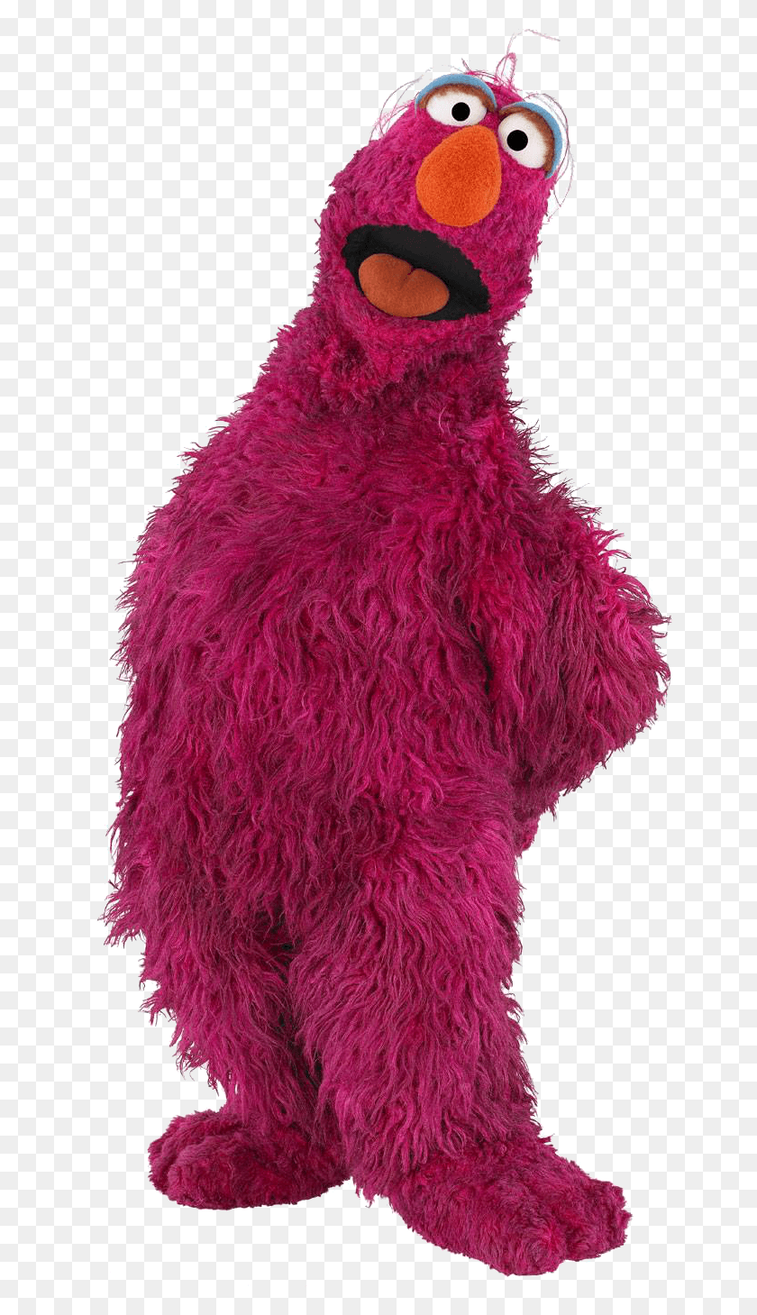 654x1399 Telly Monster Sesame Street, Clothing, Apparel, Toy HD PNG Download