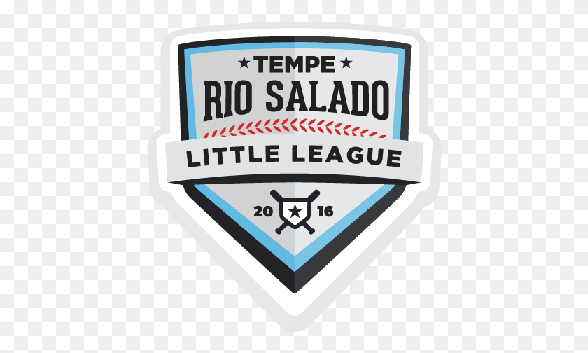 422x444 Темпе Рио Саладо Маленькая Лига Иллюстрация, Этикетка, Текст, Логотип Hd Png Скачать