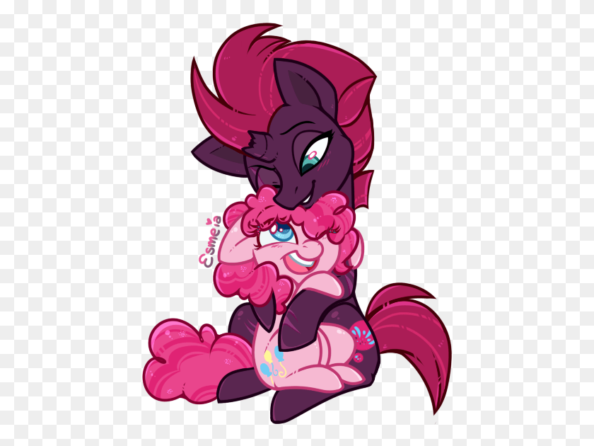 440x570 Tempest Shadowpinkie Pie Tempest Shadow X Twilight Sparkle, Graphics, Floral Design HD PNG Download
