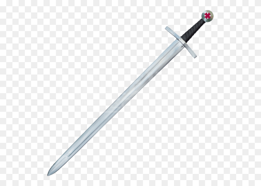 539x539 Templar Sword Transparent, Blade, Weapon, Weaponry HD PNG Download