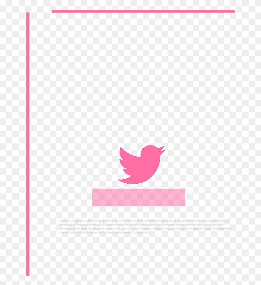 673x854 Template Twitter Illustration, Logo, Symbol, Trademark HD PNG Download