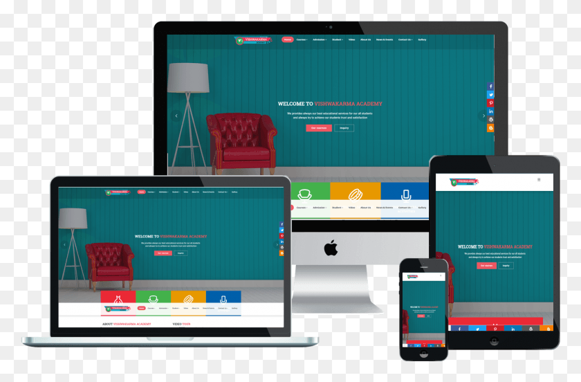 1327x838 Template Web Responsive Free Transporte De Personal, Furniture, Chair, Mobile Phone HD PNG Download