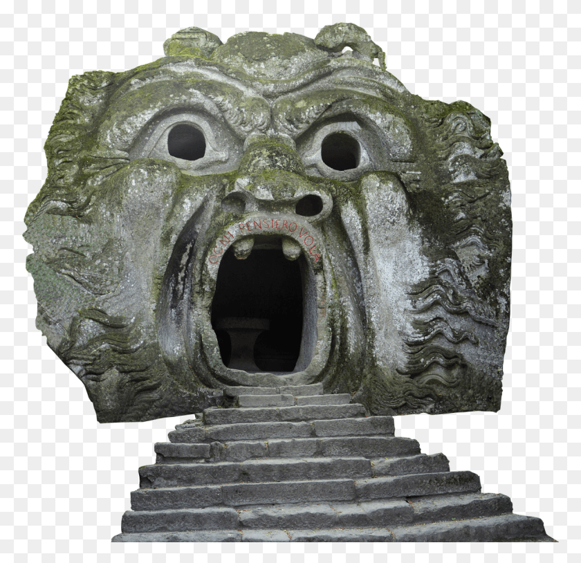 1167x1129 Temple Face Victims Park Of The Monsters, Archaeology, Bunker, Building HD PNG Download