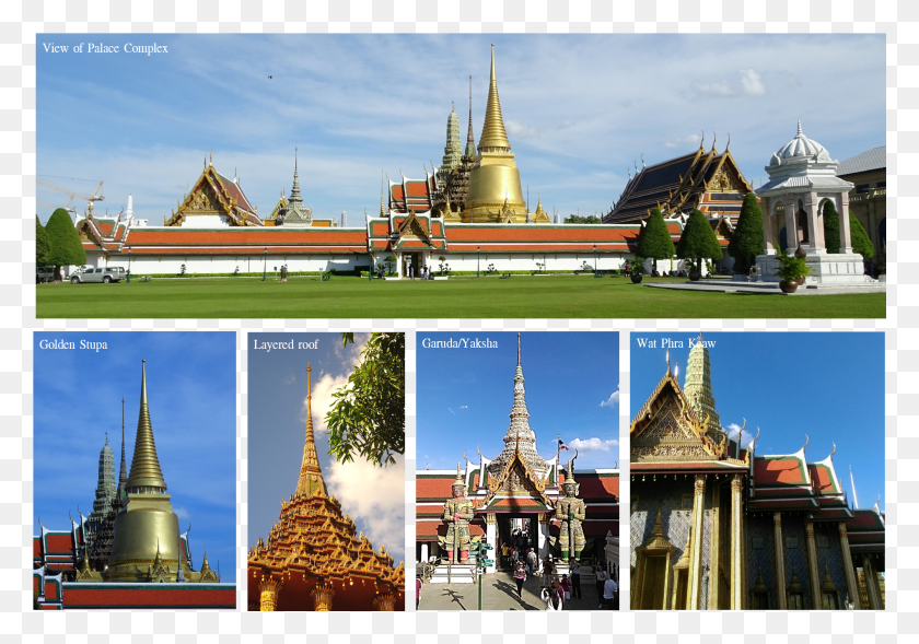2002x1360 Temple Of The Emerald Buddha HD PNG Download
