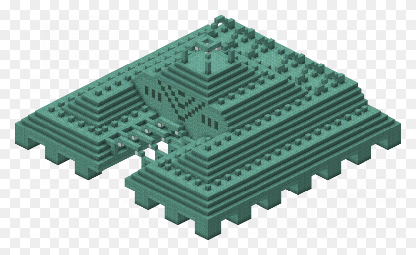 1200x699 Templo Do Oceano Minecraft, Лабиринт, Лабиринт, Пена Png Скачать