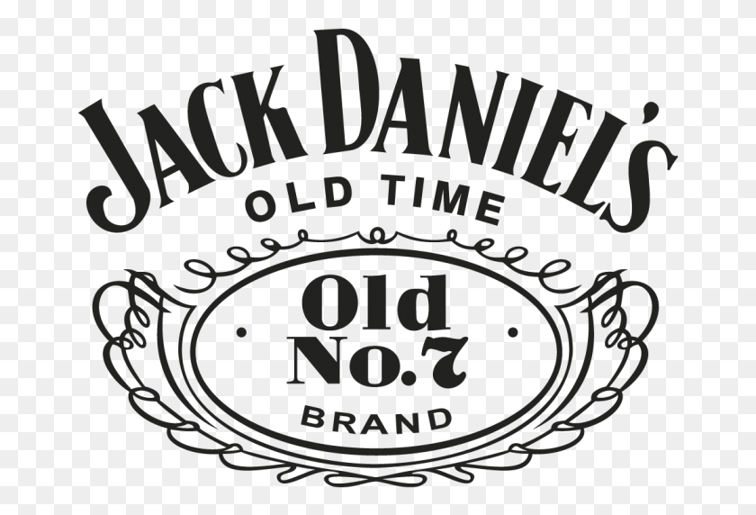 669x512 Descargar Png / Logotipo De Jack Daniels Png