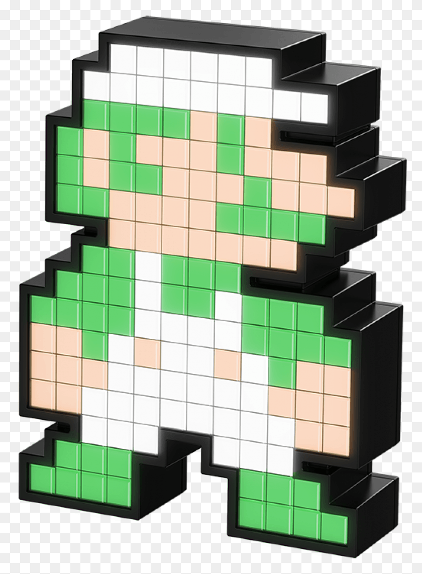 1025x1423 Temporary Pixel Pals 8 Bit Luigi This Week Pixel Pals Super Mario Bros, Word, Furniture, Urban HD PNG Download