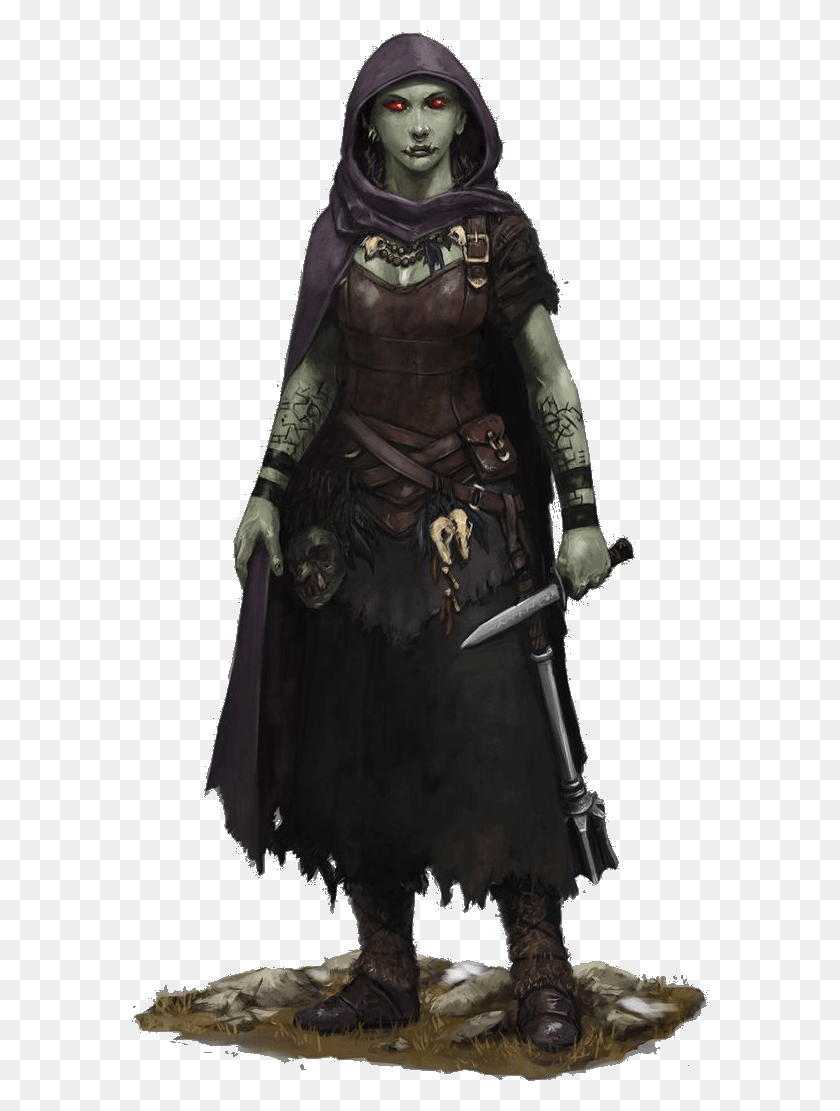 577x1051 Ten Penny Female Half Orc Rogue, Person, Human, Clothing HD PNG Download