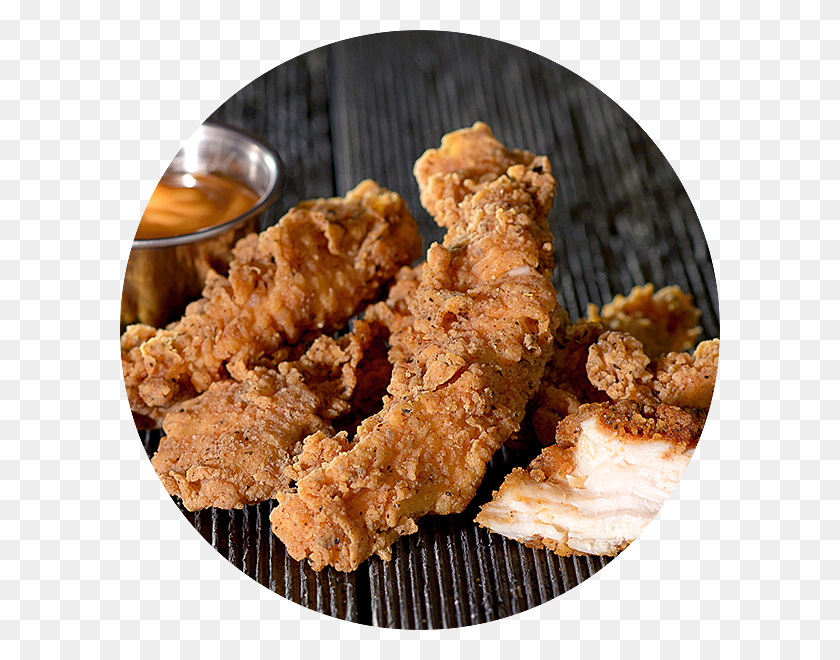 600x600 Tender Loving Chix Crispy Fried Chicken, Food, Nuggets HD PNG Download
