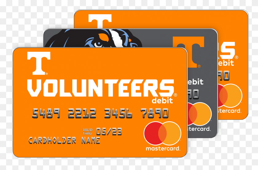 1252x796 Tennessee Fancard Prepaid Mastercard Group Of Cards Graphic Design, Text, Credit Card, Label HD PNG Download