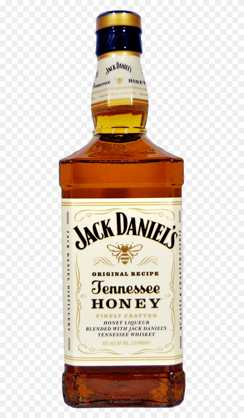 444x1380 Descargar Png Miel De Tennessee Jack Daniels Botellas Jack Daniels Rye Etiqueta, Licor, Alcohol, Bebidas Hd Png
