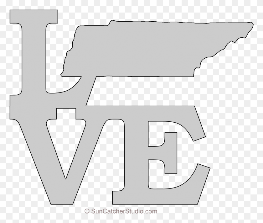 1422x1187 Tennessee Love Map Esquema Sierra De Desplazamiento Patrón Forma Logotipo De La Empresa De Propiedad Del Empleado, Texto, Etiqueta, Word Hd Png Download