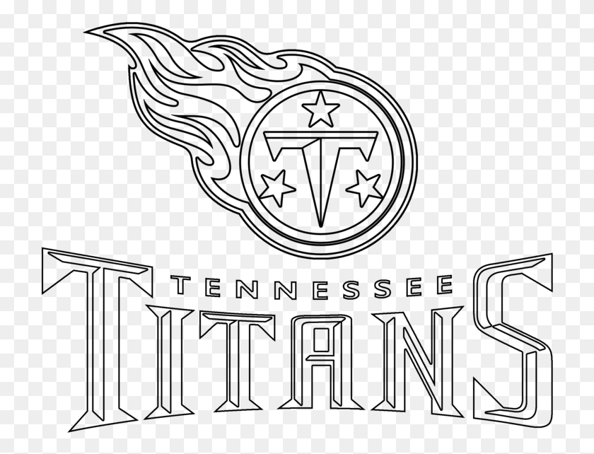 725x582 Tennessee Titans Clipart Vector Tennessee Titans Logo Outline, Gray, World Of Warcraft HD PNG Download