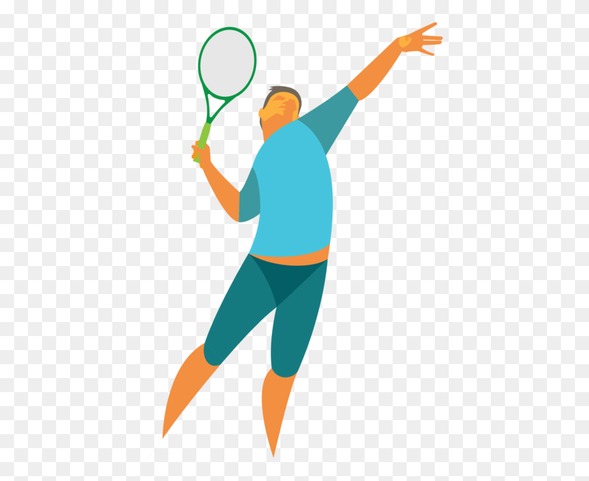 425x627 Tenis, Raqueta, Manga, Ropa Hd Png