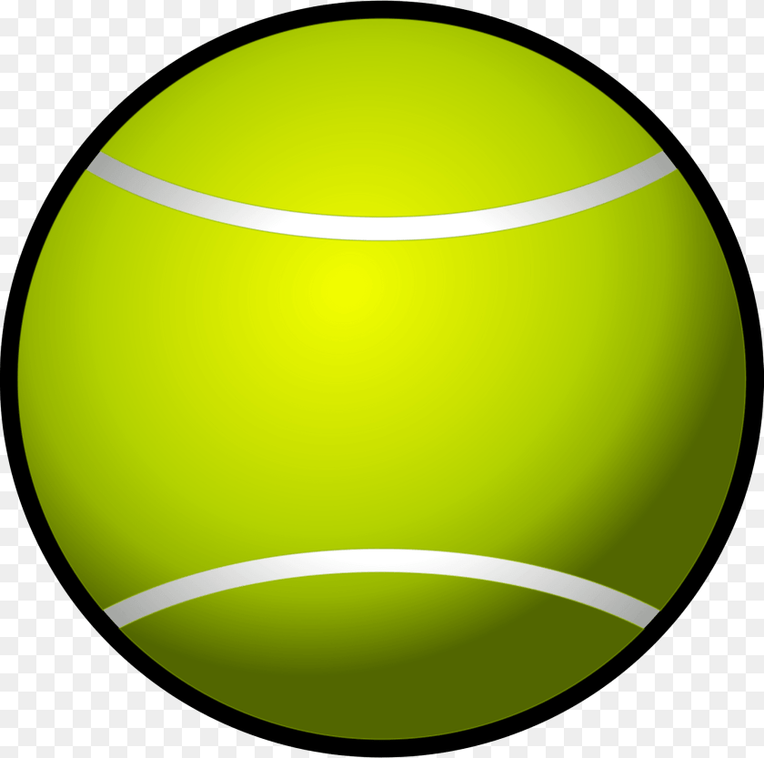 Tennis Ball Simple Clipart, Sport, Tennis Ball, Sphere, Disk PNG
