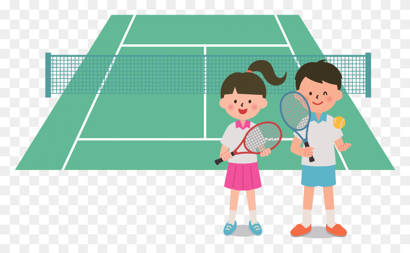 2367x1391 Tennis Players Icons Tennis Players Clipart, Tennis Court, Sport, Person HD PNG Download