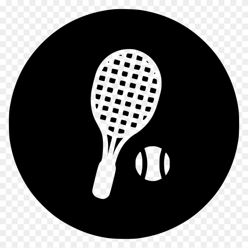 980x982 Tennis Racket Ball Play Table Tennis Icon White, Maraca, Musical Instrument, Racket HD PNG Download