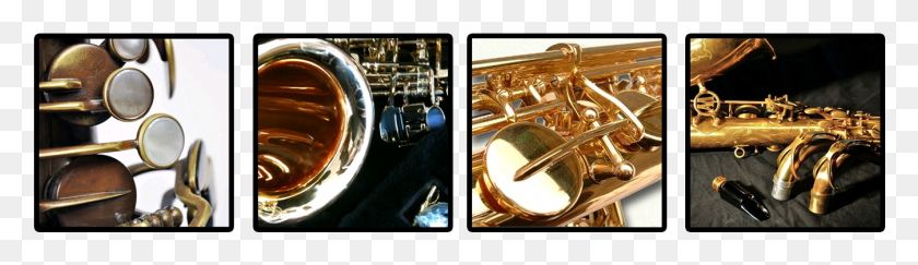 1347x317 Tenor Sax Hire Cornet, Musical Instrument, Horn, Brass Section HD PNG Download
