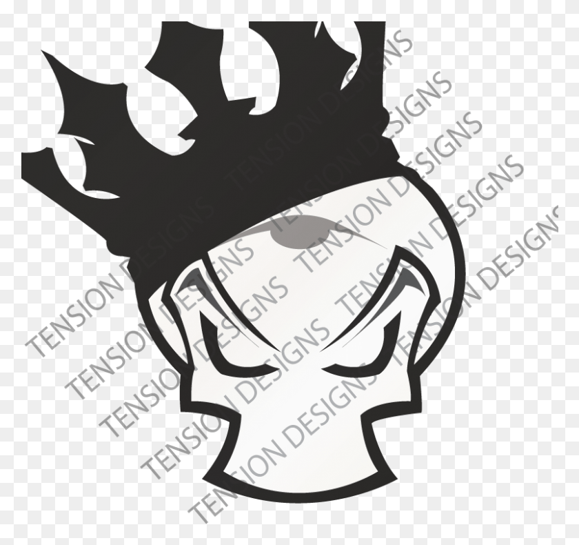 801x750 Tension Esports On Twitter Selling This Skull Logo Illustration, Face, Clothing, Apparel HD PNG Download