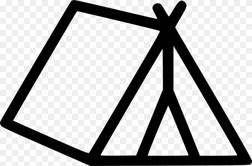 980x646 Tent, Triangle Transparent PNG