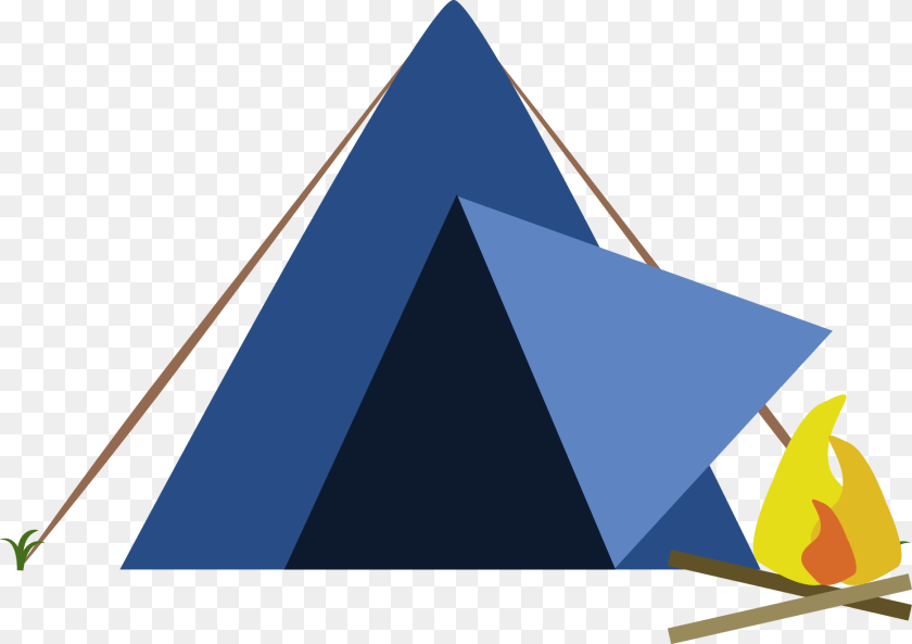 Tent, Triangle Transparent PNG