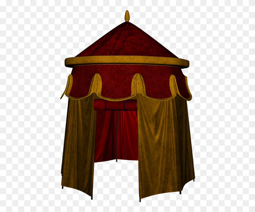 450x639 Tent Images Medieval Tent, Stage, Cross, Symbol HD PNG Download