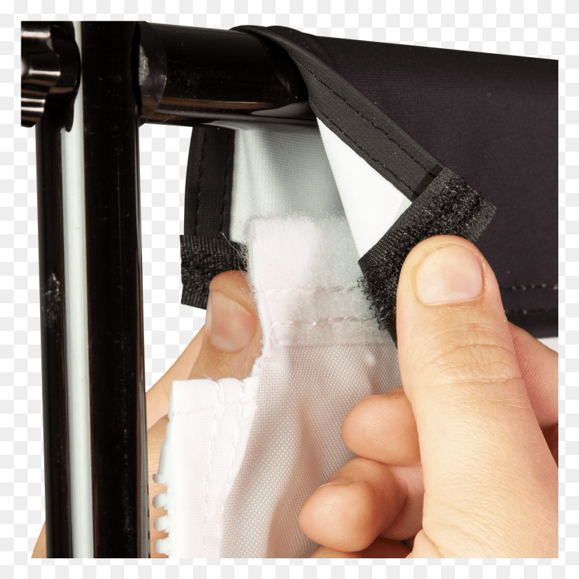 1603x1603 Tent Wall Attaches To Wall Fasteners Utilizing Hook Bag, Person, Human, Finger HD PNG Download