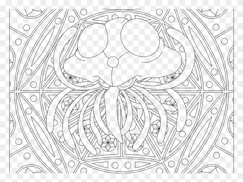 1110x811 Tentacruel Pokemon Hard Pokemon Coloring Pages, Gray, World Of Warcraft HD PNG Download