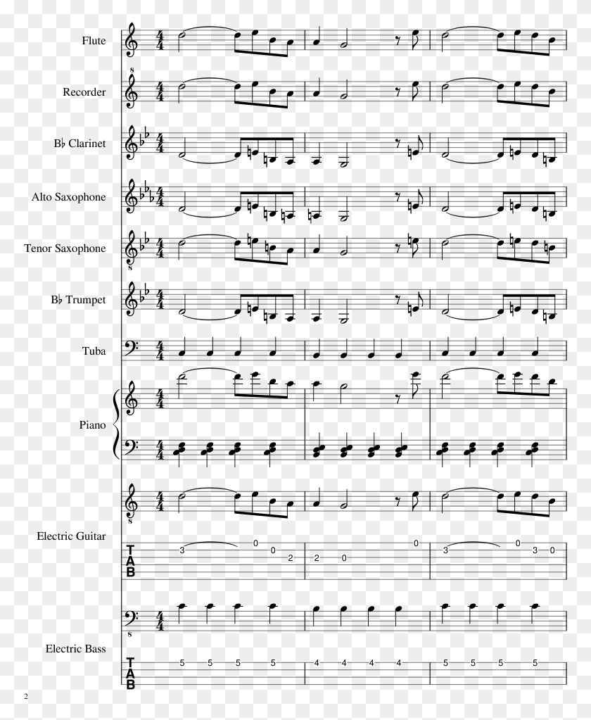 773x963 Tenten Theme Sheet Music 2 Of 6 Pages Hometown Twenty One Pilots Notes, Call Of Duty HD PNG Download