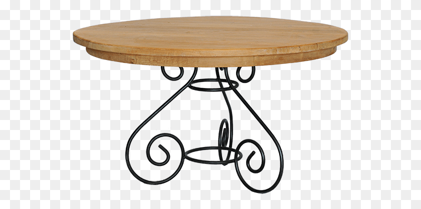 551x358 Teramo Dining Table Table Ronde Fer Forg Bois, Furniture, Coffee Table, Tabletop HD PNG Download