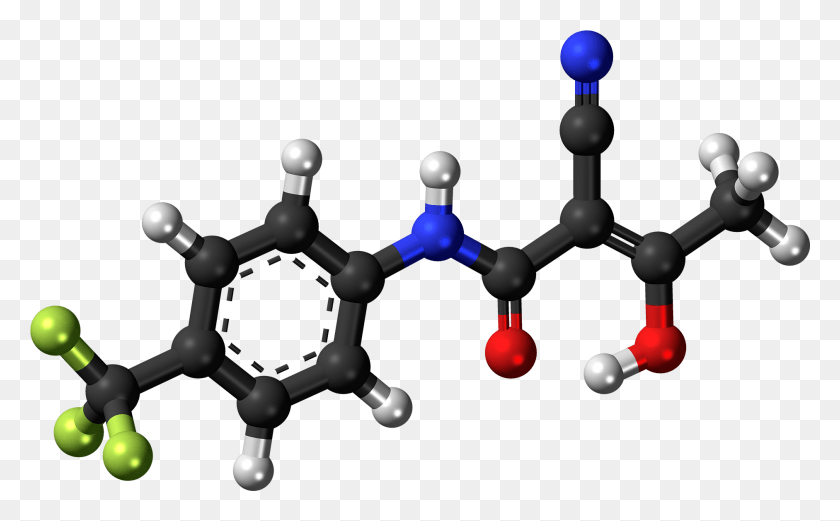 1882x1114 Descargar Png Teriflunomida 3D Bola Ocrelizumab Molécula, Esfera, Juguete, Red Hd Png