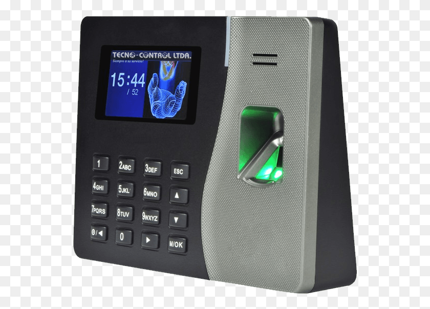 556x544 Terminal Biomtrica Huella Dactilar Time Attendance Access Control System, Mobile Phone, Phone, Electronics HD PNG Download