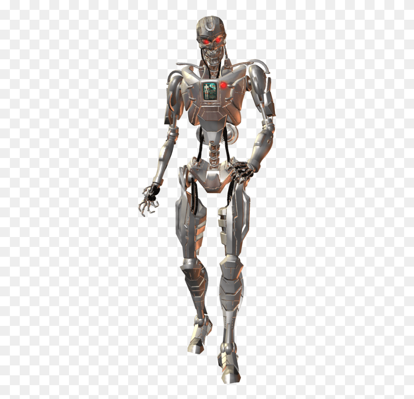 283x748 Descargar Png / Terminator, Robot, Juguete Hd Png