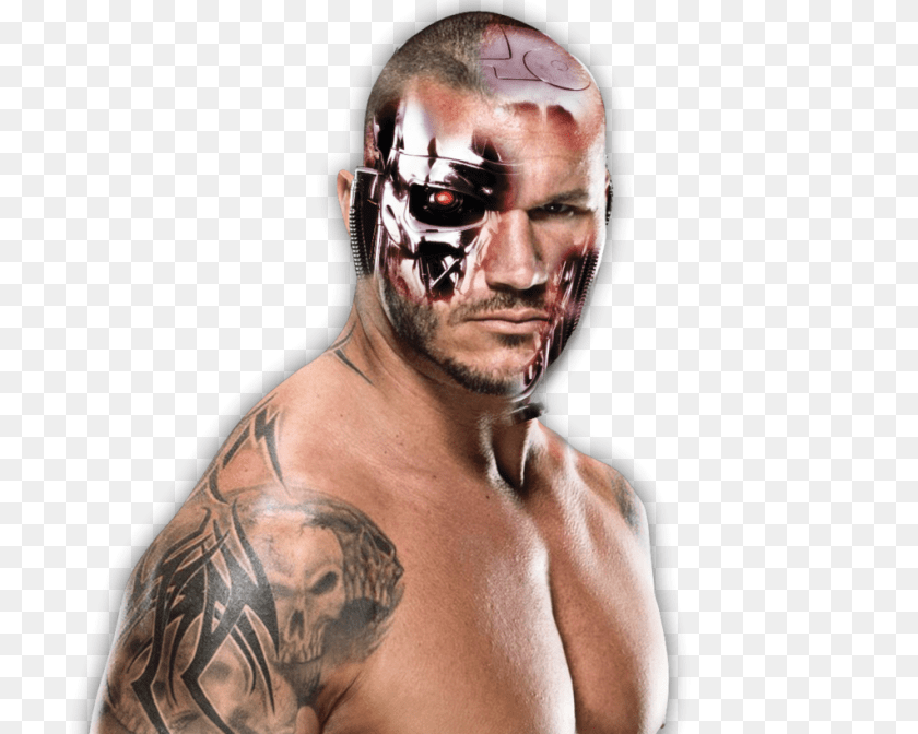 Terminator, Tattoo, Skin, Portrait, Face Sticker PNG