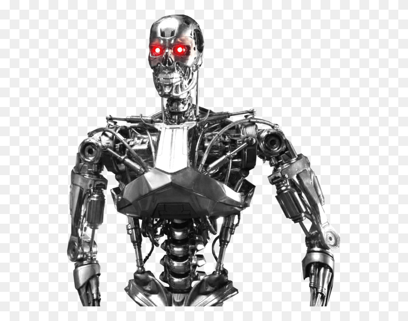 563x600 Terminator Terminator Transparent, Robot, Toy, Helmet HD PNG Download