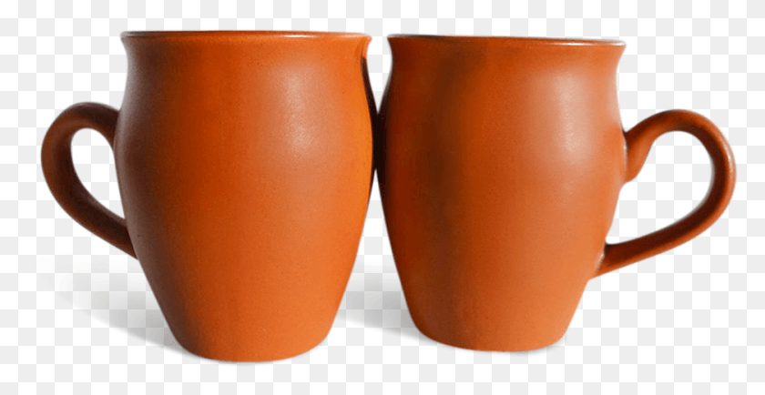 934x449 Terracotta Clay Coffeetea Mugs Small Set Of Earthenware, Porcelain, Pottery HD PNG Download
