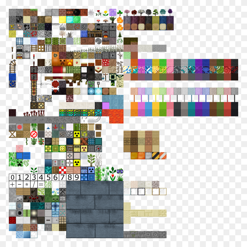2048x2048 Minecraft Terrain 1.0, Табло, Графика, Майнкрафт, Графика, Графика, Hd Png Скачать