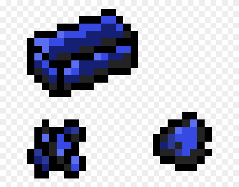 651x599 Terraria Custom Lapiz Bar Ore And Inventory Sprites Minecraft Bronze, Text, Pac Man HD PNG Download