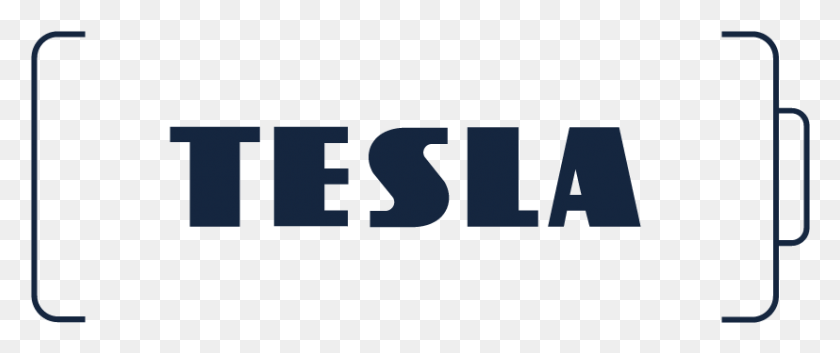 827x311 Tesla, Logo, Symbol, Trademark HD PNG Download