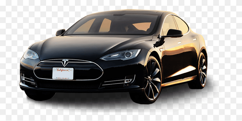 712x361 Tesla Car Car On Road, Vehicle, Transportation, Automobile HD PNG Download