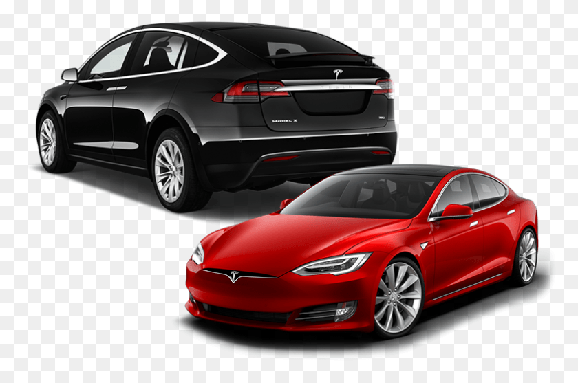 785x501 Teslas 2018 Tesla Model X Back, Car, Vehicle, Transportation HD PNG Download