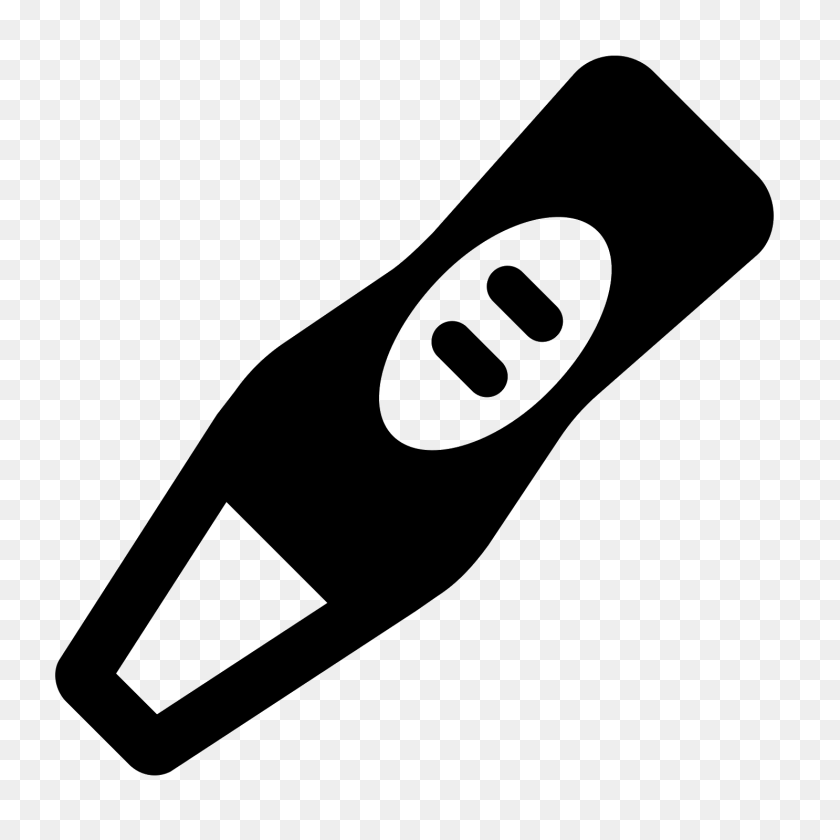 1600x1600 Test Icon, Gray PNG