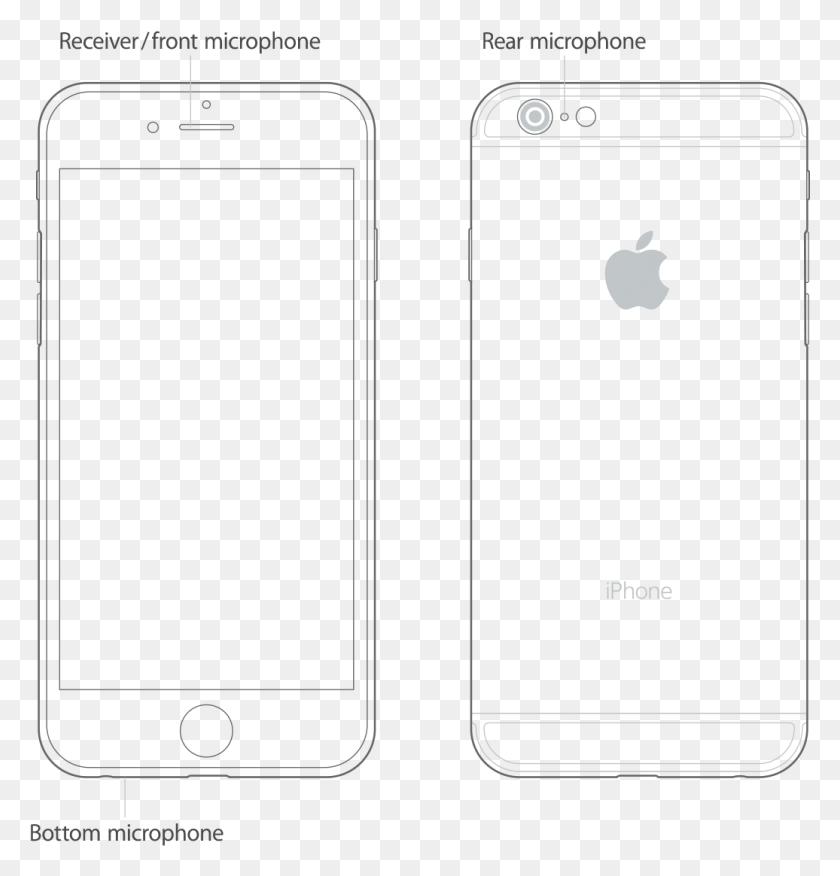 1036x1084 Test The Microphones On Your Device Design, Mobile Phone, Phone, Electronics HD PNG Download