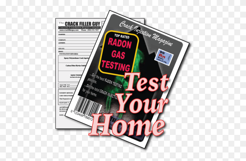 470x489 Test Your Home For Radon Flyer, Advertisement, Poster, Paper HD PNG Download