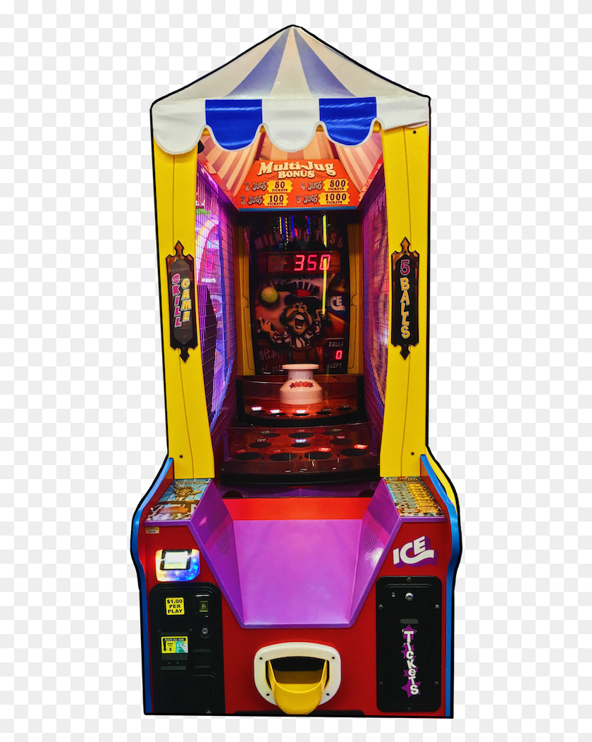 478x993 Test Your Skills With This High Tech Twist Of A Timeless Video Game Arcade Cabinet, Arcade Game Machine HD PNG Download