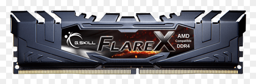 852x238 Tested And Validated On The Am4 Platform The Flare Ddr4 Ryzen, Electronics, Screen, Train HD PNG Download