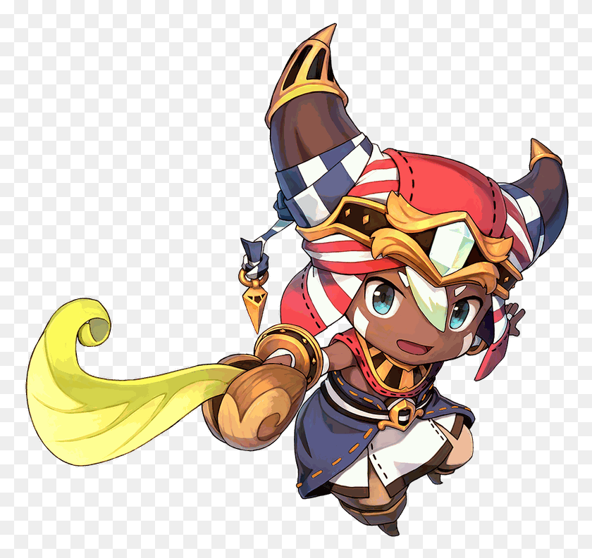 774x733 Tethu From Ever Oasis Has A Lot In Common With Toon Ever Oasis Main Character, Person, Human, Costume HD PNG Download